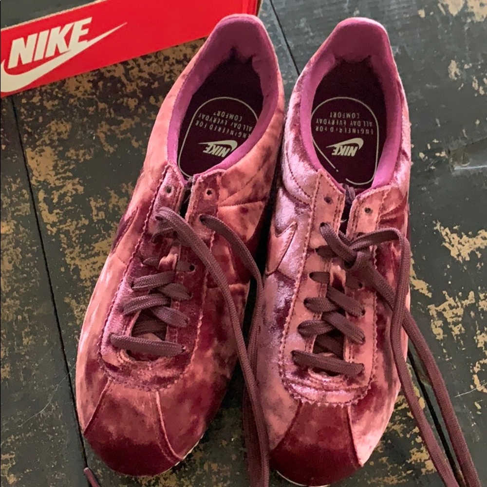 Velvet Nike Cortez